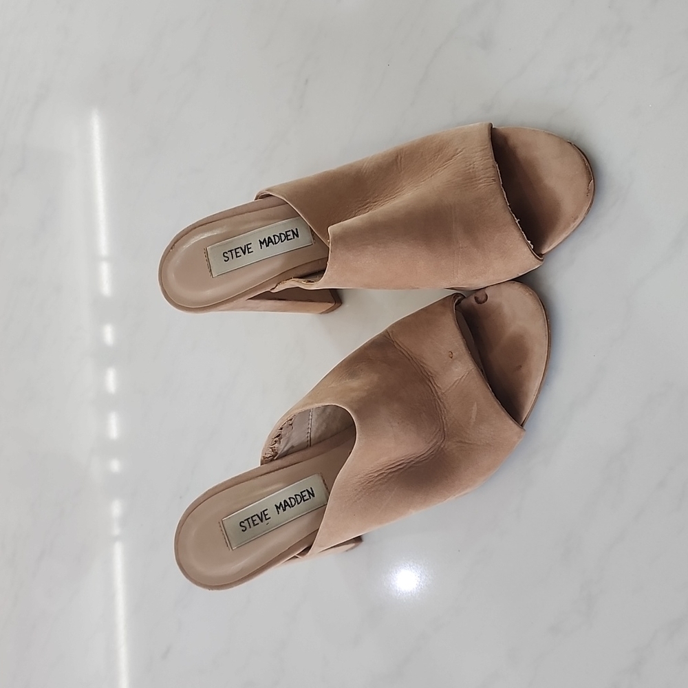 Steve Madden mule heels